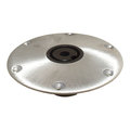 Springfield Marine Springfield Marine 3300751-1 Plug-In 9" Round Hi-Lo Aluminum Base 3300751-1